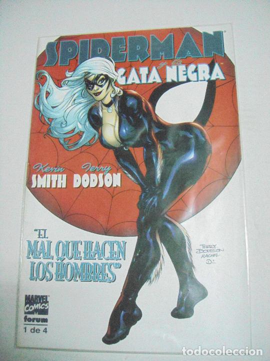 C&oacute;mics: SPIDERMAN - GATA NEGRA - N&ordm; 1,2 y 3 DE 4 - ED. FORUM - Foto 1
