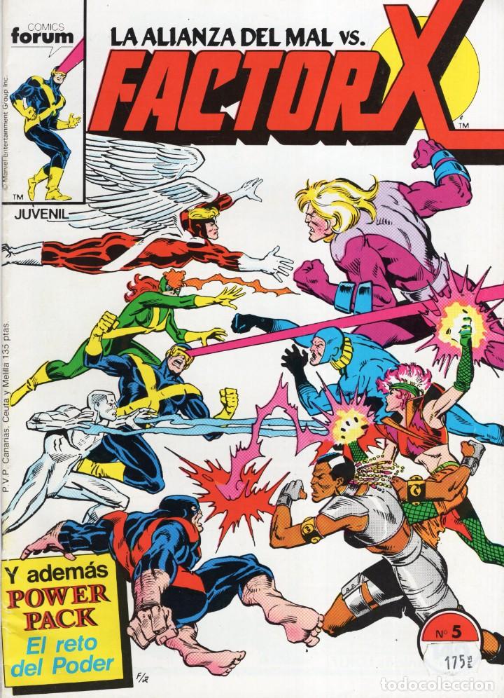 C&oacute;mics: FACTOR X VOL. 1 N&ordm; 5 - FORUM - BUEN ESTADO - Foto 1