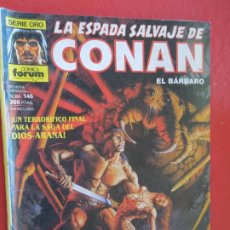 Cómics: LA ESPADA SALVAJE DE CONAN EL BÁRBARO - SERIE ORO - COMICS FORUM - Nº 146 - PLANETA 1994.. Lote 287849948
