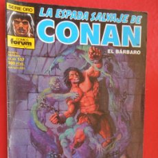 Cómics: LA ESPADA SALVAJE DE CONAN EL BÁRBARO - SERIE ORO - COMICS FORUM - Nº 137 - PLANETA 1993.. Lote 287850488