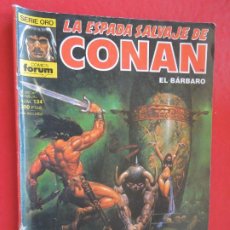 Cómics: LA ESPADA SALVAJE DE CONAN EL BÁRBARO - SERIE ORO - COMICS FORUM - Nº 134 - PLANETA 1993.. Lote 287850843