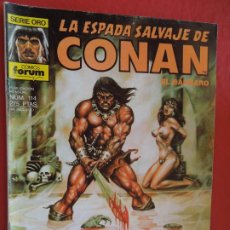 Cómics: LA ESPADA SALVAJE DE CONAN EL BÁRBARO - SERIE ORO - COMICS FORUM - Nº 114 - PLANETA 1990.. Lote 287852783