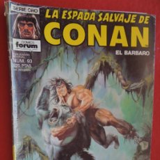 Cómics: LA ESPADA SALVAJE DE CONAN EL BÁRBARO - SERIE ORO - COMICS FORUM - Nº 93 - PLANETA 1989.. Lote 287853568