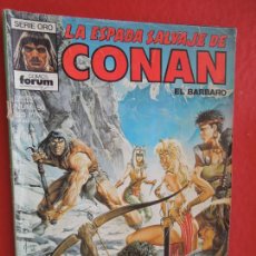 Cómics: LA ESPADA SALVAJE DE CONAN EL BÁRBARO - SERIE ORO - COMICS FORUM - Nº 90 - PLANETA 1989.. Lote 287853693