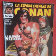 Cómics: LA ESPADA SALVAJE DE CONAN EL BÁRBARO - SERIE ORO - COMICS FORUM - Nº 86 - PLANETA 1989.. Lote 287854138