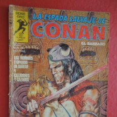 Cómics: LA ESPADA SALVAJE DE CONAN EL BÁRBARO - SERIE ORO - COMICS FORUM - Nº 28 - PLANETA 1982.. Lote 287858013