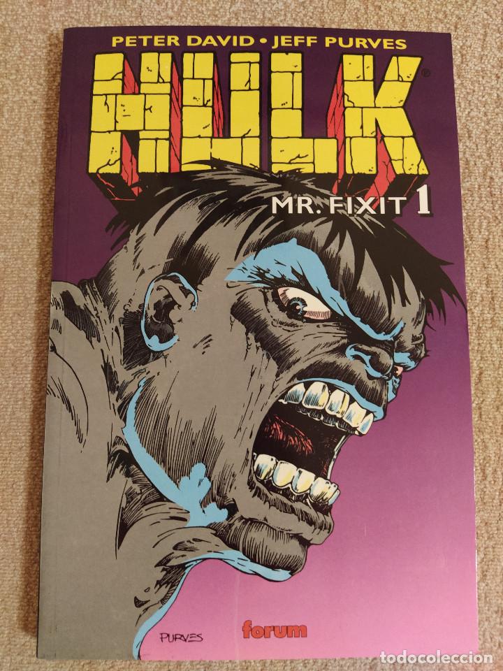 C&oacute;mics: Hulk: Mr. Fixit. Forum. Tomos 1 y 2. Miniserie Completa. Impecables - Foto 1