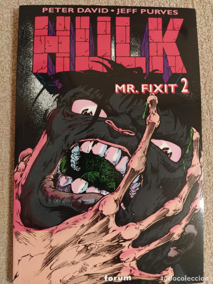 C&oacute;mics: Hulk: Mr. Fixit. Forum. Tomos 1 y 2. Miniserie Completa. Impecables - Foto 2