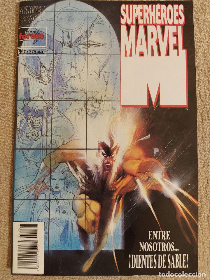 C&oacute;mics: Superh&eacute;roes Marvel # 7: Entre nosotros Dientes de Sable. Forum - Foto 1