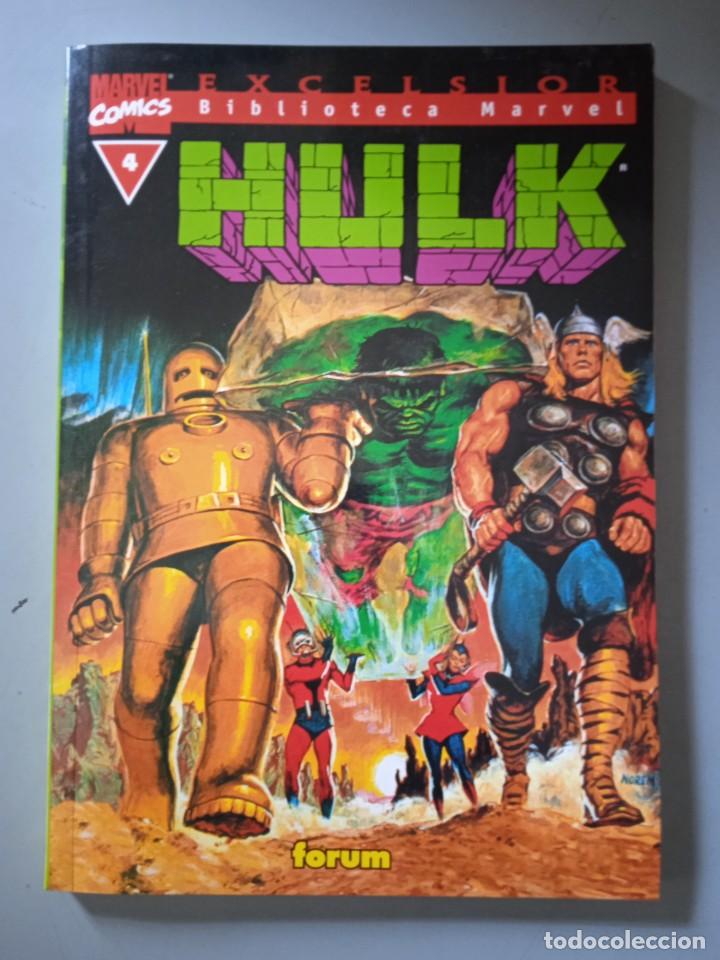 C&oacute;mics: BIBLIOTECA MARVEL EXCELSIOR HULK 4-FORUM - Foto 1