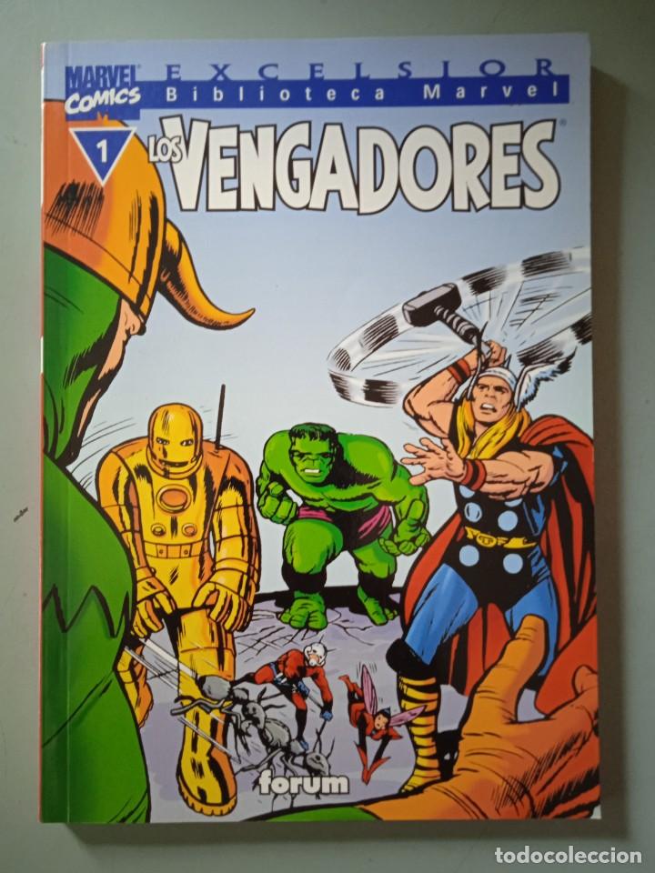 C&oacute;mics: BIBLIOTECA MARVEL EXCELSIOR LOS VENGADORES 1-FORUM - Foto 1