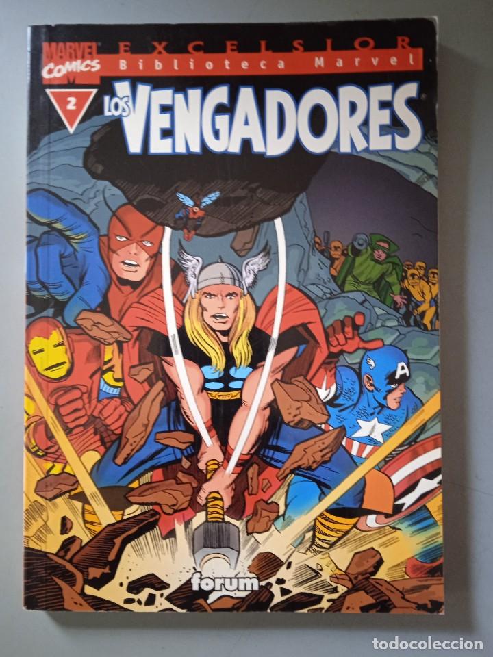 C&oacute;mics: BIBLIOTECA MARVEL EXCELSIOR LOS VENGADORES 2-FORUM - Foto 1