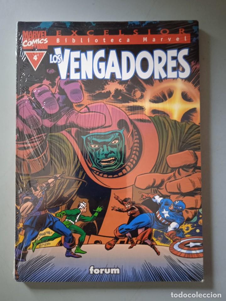 C&oacute;mics: BIBLIOTECA MARVEL EXCELSIOR LOS VENGADORES 4-FORUM - Foto 1