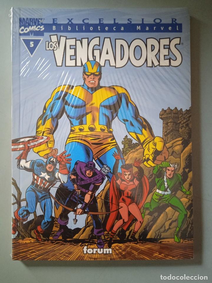 C&oacute;mics: BIBLIOTECA MARVEL EXCELSIOR LOS VENGADORES 5-FORUM - Foto 1