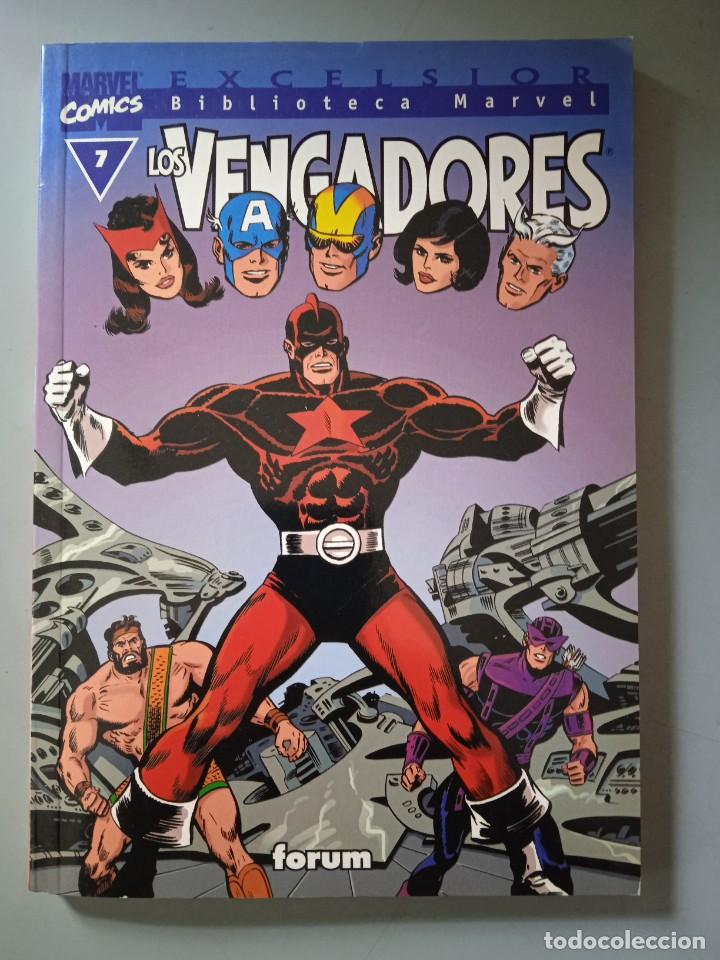C&oacute;mics: BIBLIOTECA MARVEL EXCELSIOR LOS VENGADORES 7-FORUM - Foto 1