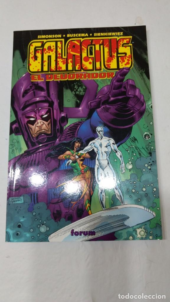 C&oacute;mics: GALACTUS EL DEVORADOR.SIMONSON/BUSCEMA COMO NUEVO TOMO DE FORUM - Foto 1