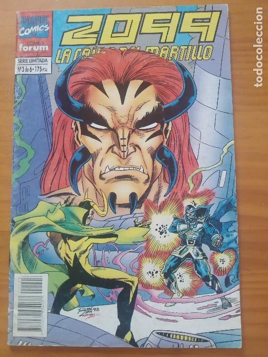 C&oacute;mics: 2099 LA CAIDA DEL MARTILLO N&ordm; 3 - MARVEL - FORUM (HG) - Foto 1