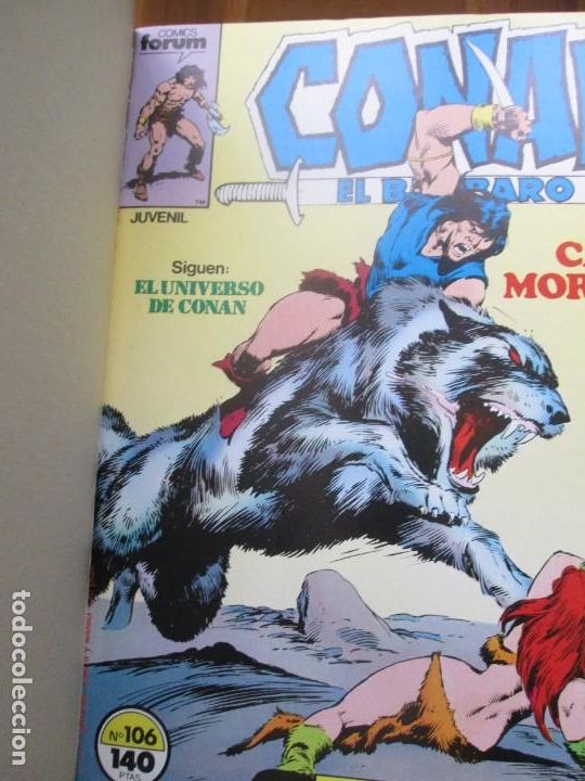 C&oacute;mics: Conan el B&aacute;rbaro. Retapado con n&uacute;meros 106 al 110 - Foto 2