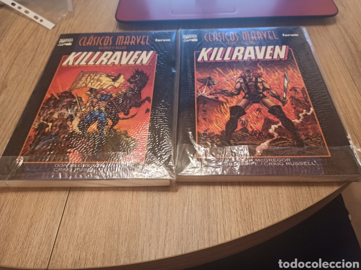 C&oacute;mics: Cl&aacute;sicos marvel blanco y negro killraven 2 tomos forum - Foto 1