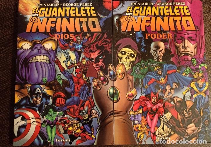 C&oacute;mics: EL GUANTELETE DEL INFINITO: DIOS - PODER. JIM STARLIN, GEORGE PEREZ - Foto 1