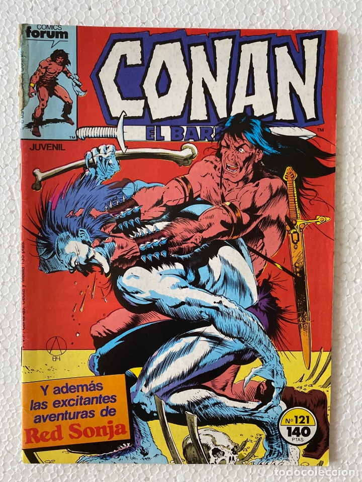 C&oacute;mics: CONAN EL B&Aacute;RBARO Vol1 #121 F&Ograve;RUM 1&ordf; edici&oacute;n - Foto 1