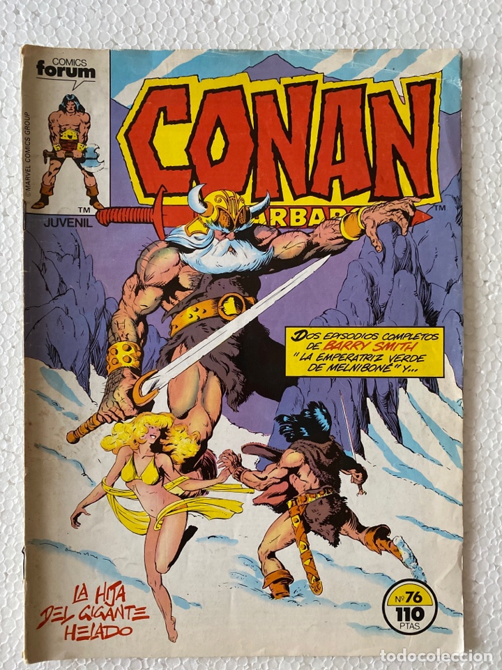 C&oacute;mics: CONAN EL B&Aacute;RBARO Vol1 #76 F&Ograve;RUM 1&ordf; edici&oacute;n - Foto 1