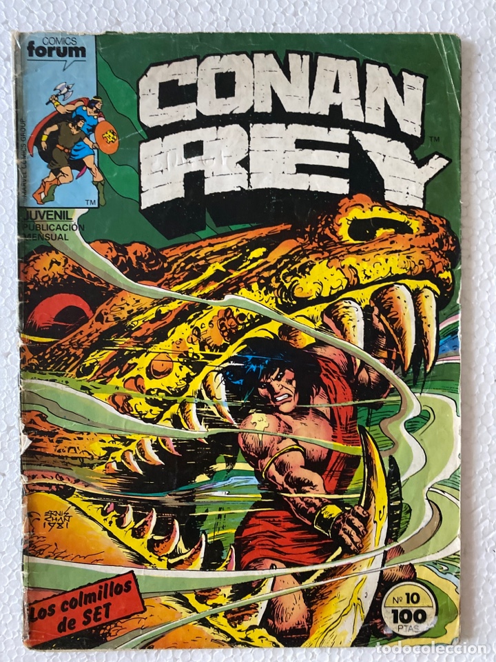 C&oacute;mics: CONAN REY Vol1 #10 F&Ograve;RUM 1&ordf; edici&oacute;n (celo en el lomo) - Foto 1
