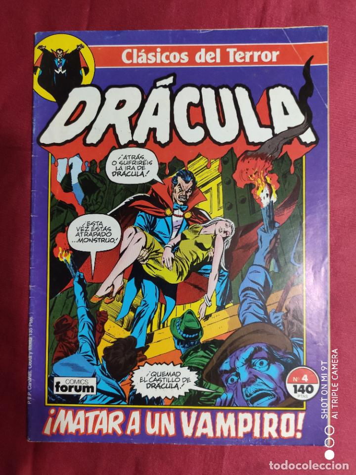 C&oacute;mics: CL&Aacute;SICOS DEL TERROR. DR&Aacute;CULA. N&ordm; 4 . FORUM. - Foto 1