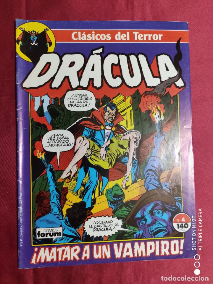 C&oacute;mics: CL&Aacute;SICOS DEL TERROR. DR&Aacute;CULA. N&ordm; 4 . FORUM. - Foto 1