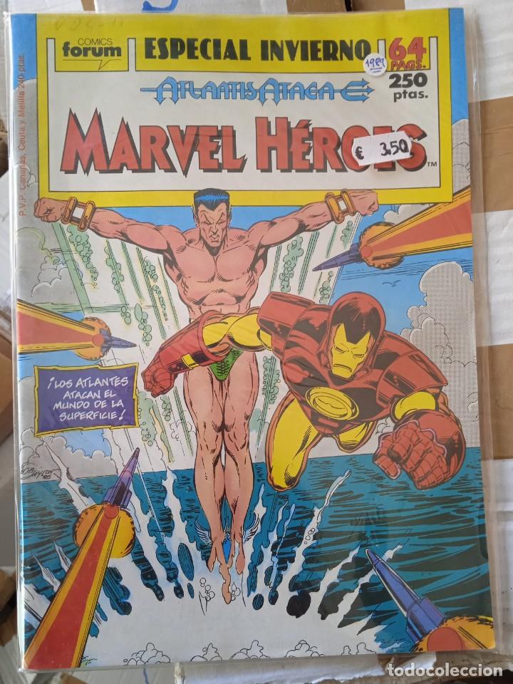 C&oacute;mics: MARVEL HEROES ESPECIAL INVIERNO 1989 PRIMERA EDICION FORUM