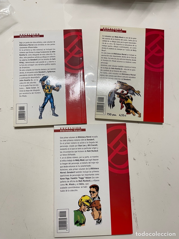 C&oacute;mics: Biblioteca Marvel Daredevil tomos 1,2 y 3 - Foto 2