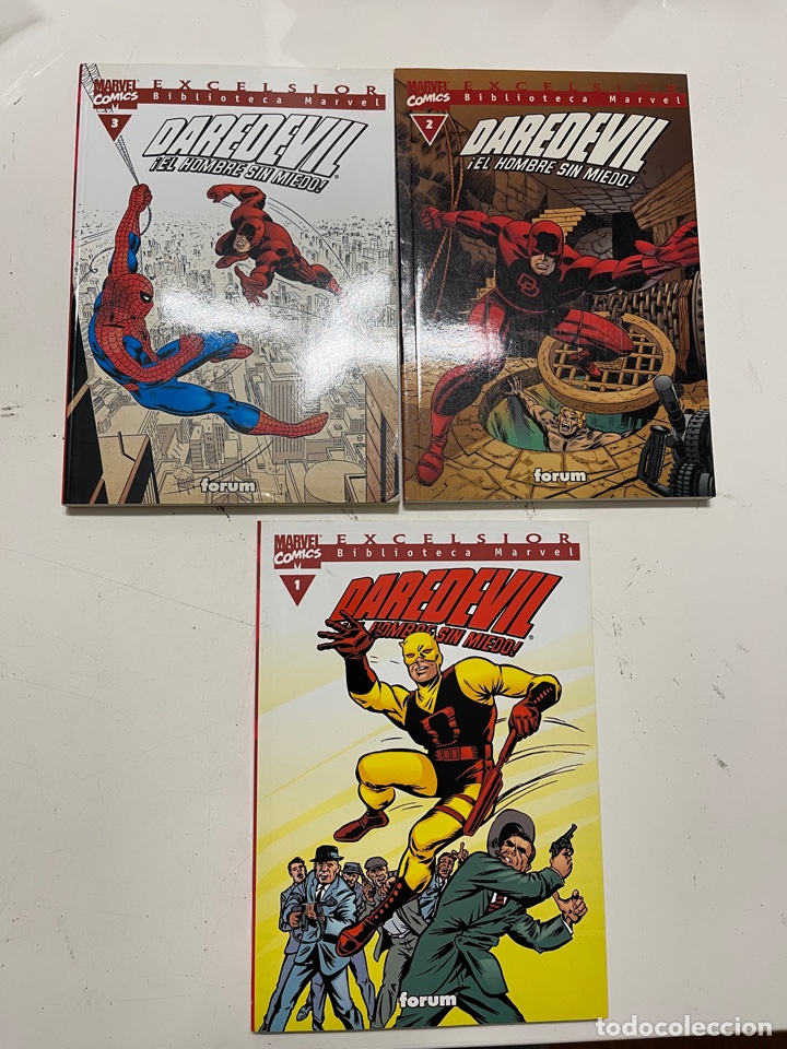 C&oacute;mics: Biblioteca Marvel Daredevil tomos 1,2 y 3 - Foto 1