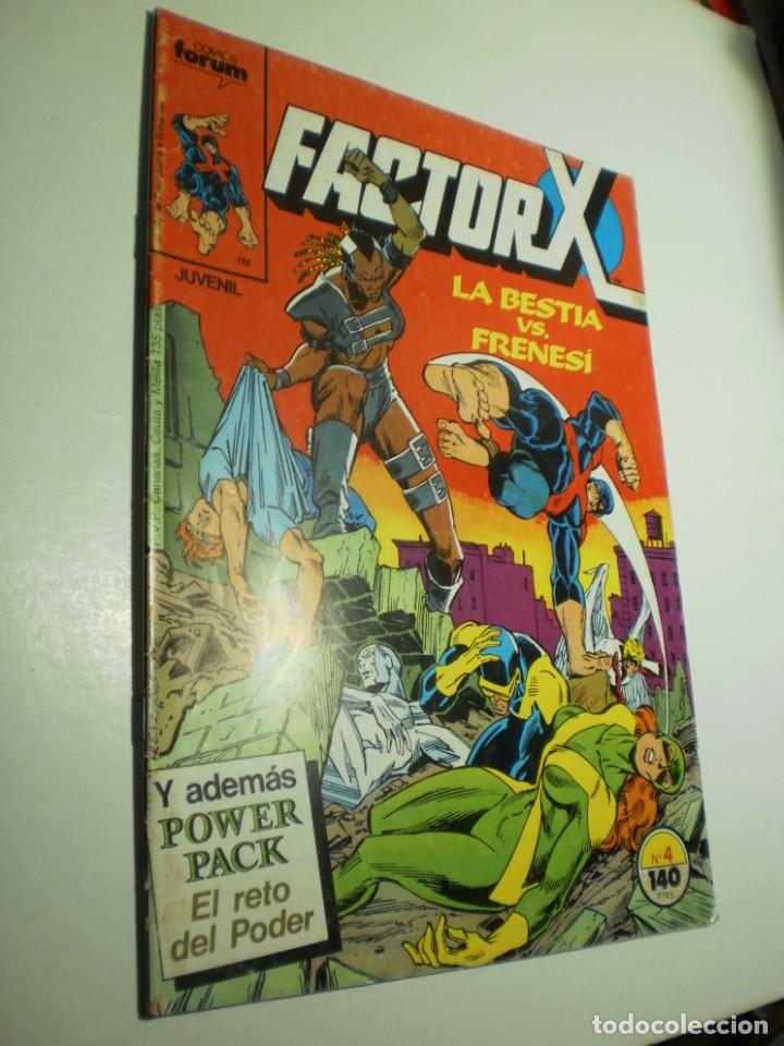 C&oacute;mics: factor x n&ordm; 4. comics forum 1988 (buen estado) - Foto 1