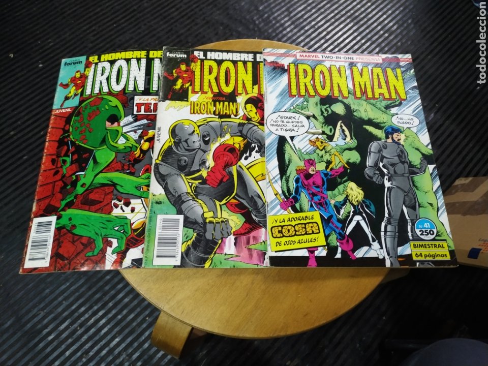 EL HOMBRE DE HIERRO IRON MAN VOL. 1 LOTE DE 3 Nº 38-40-41 (Tebeos y Comics - Forum - Iron Man)
