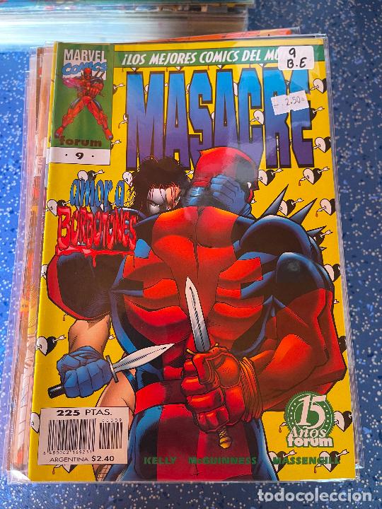 C&oacute;mics: FORUM MASACRE NUMERO 9 BUEN ESTADO - Foto 1