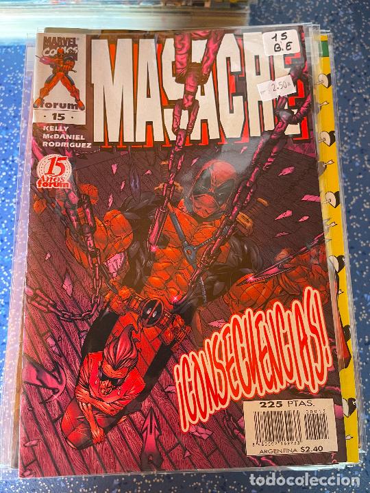 C&oacute;mics: FORUM MASACRE NUMERO 15 BUEN ESTADO - Foto 1
