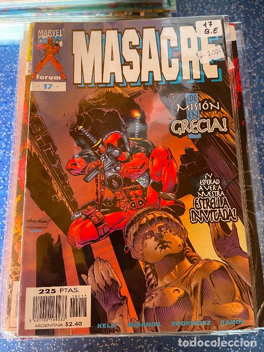 C&oacute;mics: FORUM MASACRE NUMERO 17 BUEN ESTADO - Foto 1