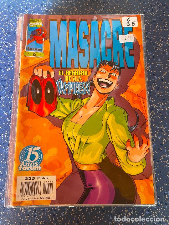 C&oacute;mics: FORUM MASACRE NUMERO 6 BUEN ESTADO - Foto 1