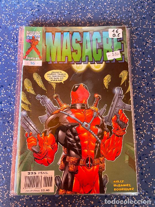 C&oacute;mics: FORUM MASACRE NUMERO 16 BUEN ESTADO - Foto 1