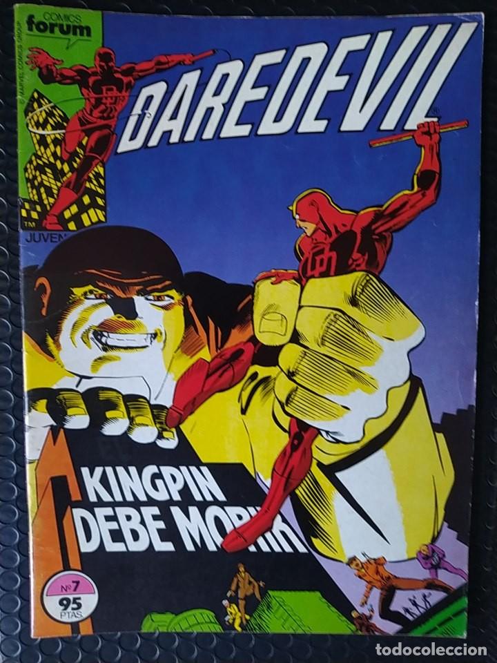 Fumetti: FORUM DAREDEVIL VOL 1 Nº7, MUY BUEN ESTADO, PRIMERA EDICIÓN AÑOS 80-BOLSA & BACKBOARD