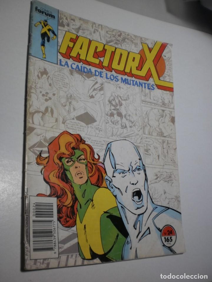 C&oacute;mics: factor x n&ordm; 24. forum 1990 (buen estado) - Foto 1