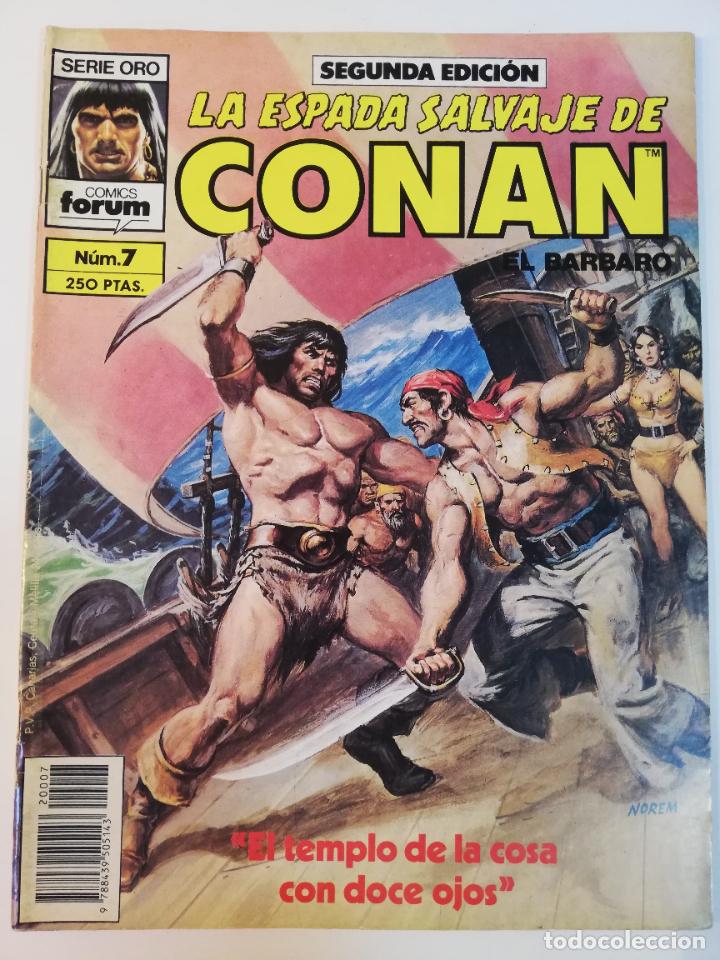 C&oacute;mics: LA ESPADA SALVAJE DE CONAN NUM 7 - SEGUNDA EDICION - Foto 1