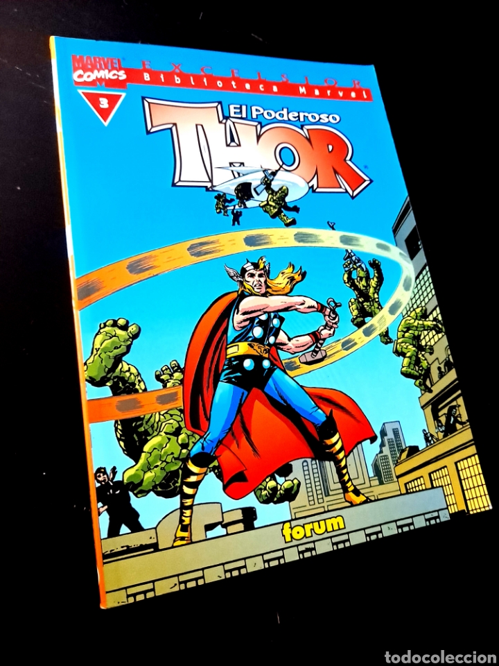 C&oacute;mics: CASI EXCELENTE ESTADO THOR 3 BIBLIOTECA MARVEL EXCELSIOR FORUM - Foto 1