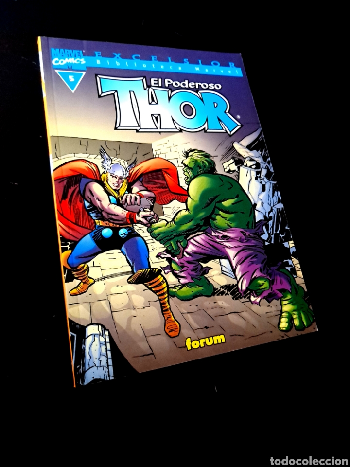 C&oacute;mics: EXCELENTE ESTADO THOR 5 BIBLIOTECA MARVEL EXCELSIOR FORUM - Foto 1