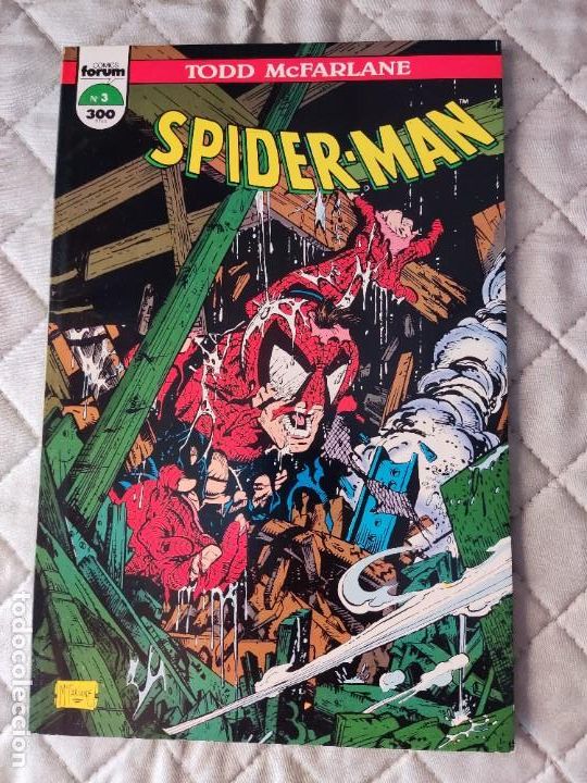 C&oacute;mics: SPIDERMAN DE TODD MCFARLANE N&ordm; 3 Tomo Prestige FORUM - Foto 1
