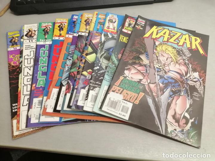 C&oacute;mics: KA-ZAR / LOTE CON LOS N&Uacute;MEROS 1 A 13 / MARVEL - FORUM - Foto 1