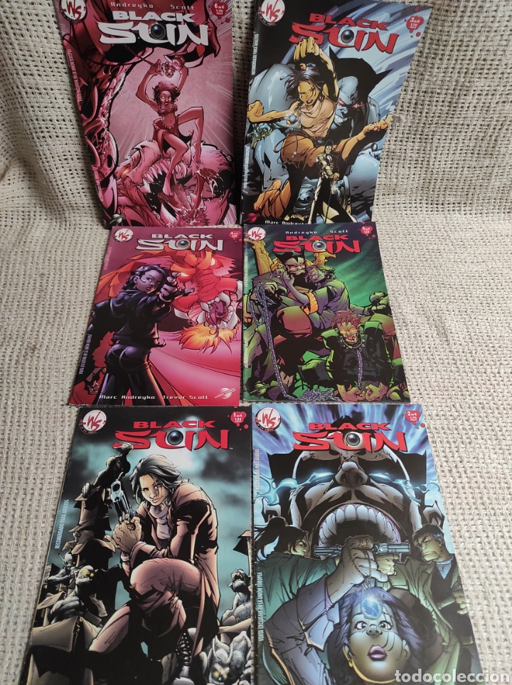 C&oacute;mics: BLACK SUN - SERIE COMPLETA EN 6 EJEMPLARES - Foto 1