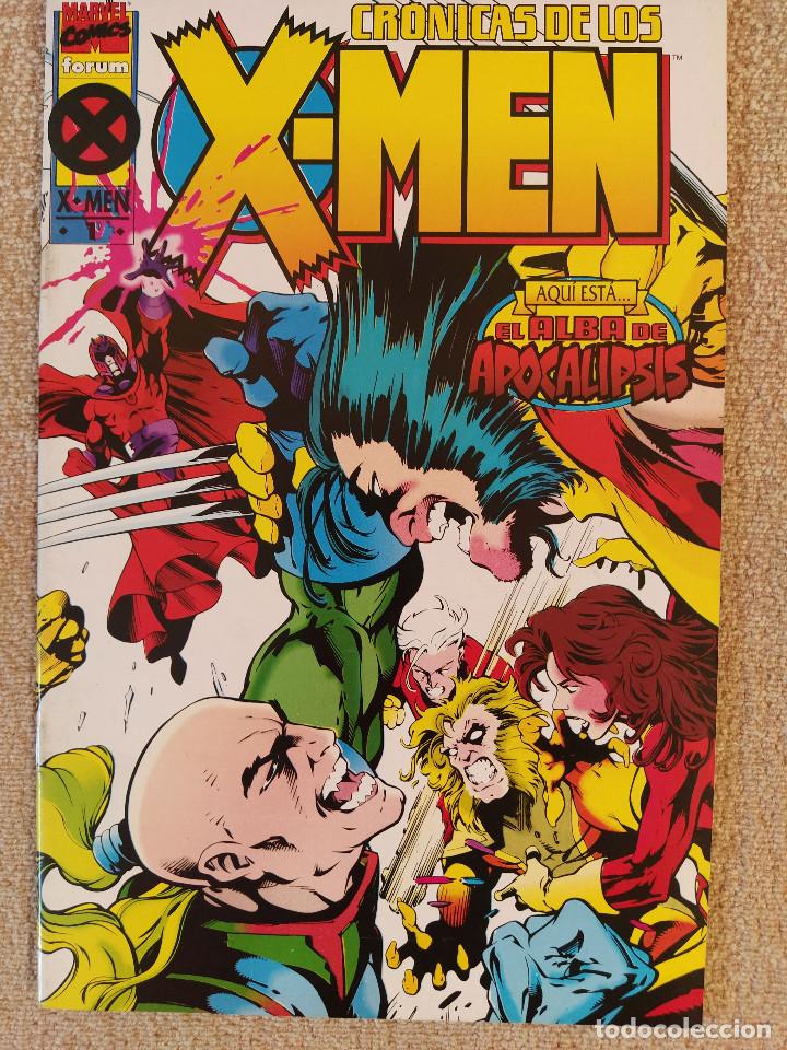 C&oacute;mics: Cr&oacute;nicas de los X-Men 1: El Alba de Apocalipsis. Forum. Impecable - Foto 1