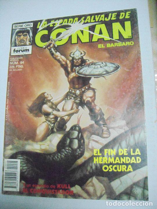 C&oacute;mics: LA ESPADA SALVAJE DE CONAN -VARIOS N&Uacute;MEROS - ED. FORUM - Foto 2