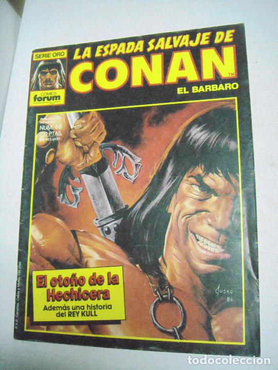 C&oacute;mics: LA ESPADA SALVAJE DE CONAN -VARIOS N&Uacute;MEROS - ED. FORUM - Foto 4